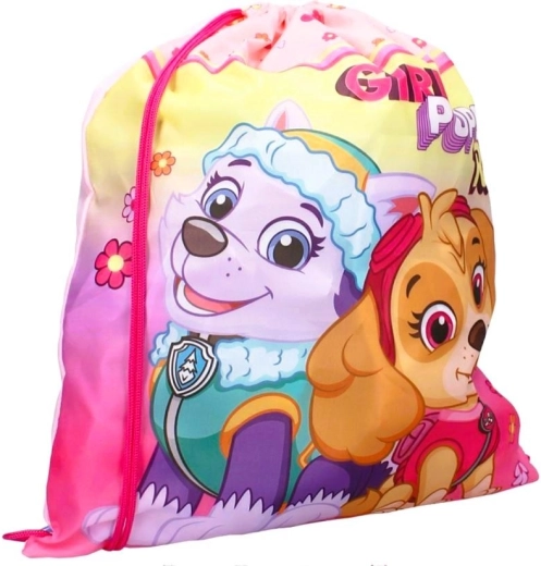 Kids drawstring backpack Paw Patrol with Skye and Everest