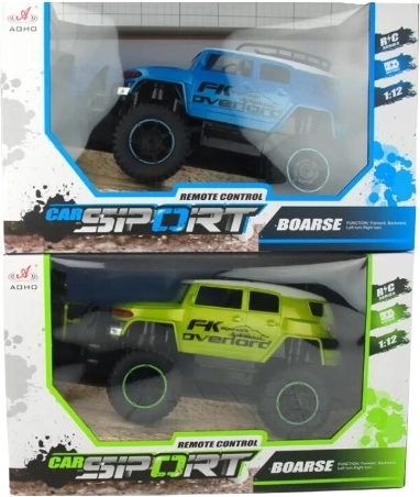 Kaugjuhitav Jeep koos tarvikutega