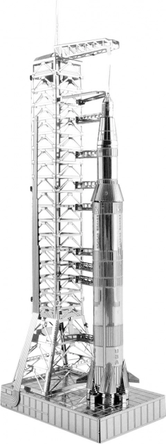 Metal Earth 3D pusle Apollo Saturn V stardiplatvormiga