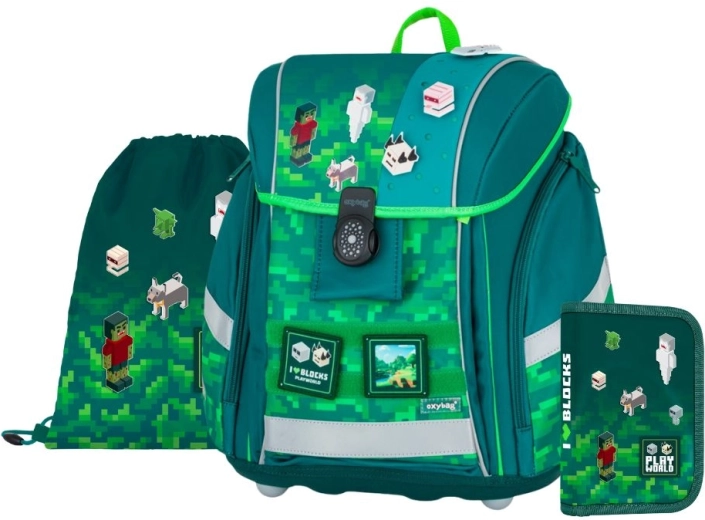 Koolikomplekt PREMIUM LIGHT Playworld – ranits, spordikott ja pinal