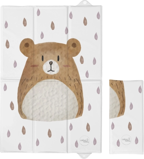 Ceba Baby reisipõhine mähkimisalus Basic bear buddy 60 × 40 cm