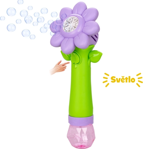 Sun Fun lillekujuline automaatne mullimasin LED-valgustusega