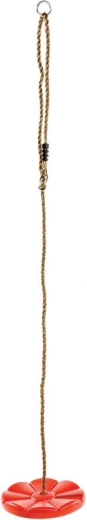 Marimex Play swing disk flower red