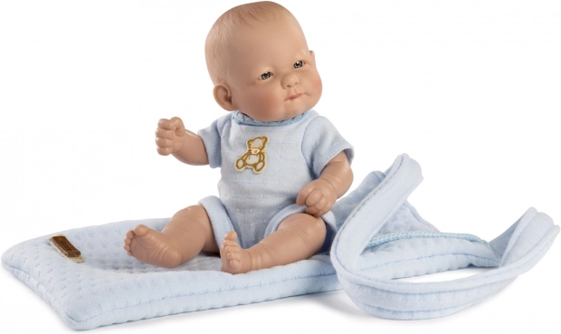 Realistic baby doll Guca with full vinyl body 25 cm