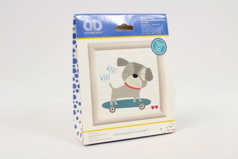 Diamond Dotz Skate i woof – loominguline teemanttikand