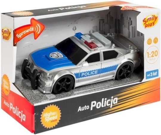 Politseiauto Junior SmilyPlay mõõtkavas 1:20