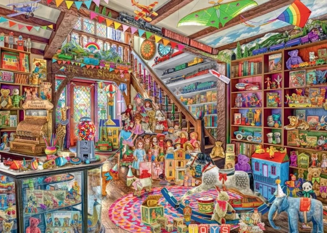 Ravensburgeri pusle Fantastiline mänguasjapood 1000 tükki
