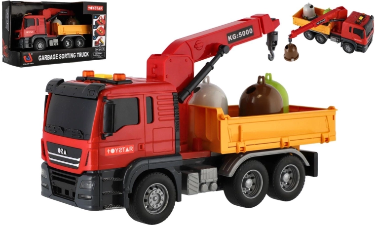 Linnateenistuste veok kraana, tule ja heliga 27 cm