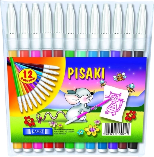 Viltpliiatsid KAMET 12 värvi