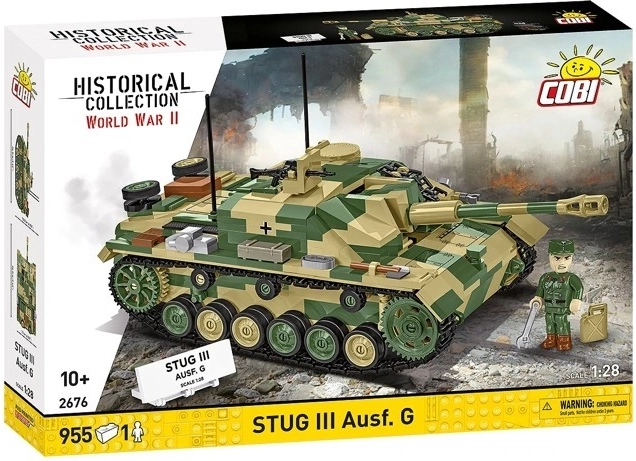 Cobi ehituskomplekt StuG III Ausf. G – 955 osa