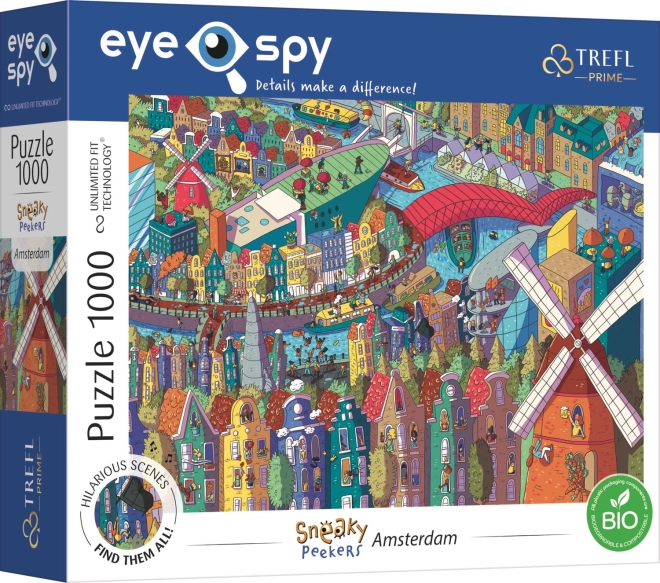 TREFL pusle Eye-Spy Sneaky Peekers: Amsterdam 1000 tükki