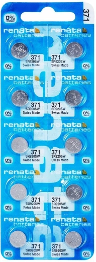 Renata 371 nööppatarei 1,55 V (10 tk)