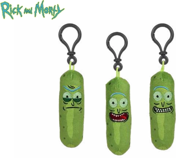 Pehme võtmehoidja Pickle Rick sarjast Rick and Morty