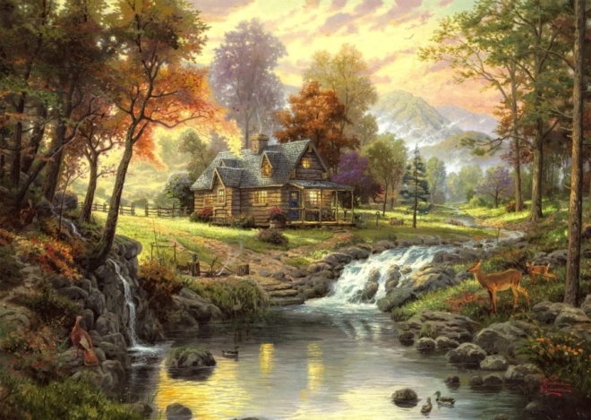 Mountain Sanctuary Puzzle 1000 Pieces