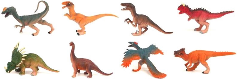 Dinosaur figurine 8–12 cm - 1 piece