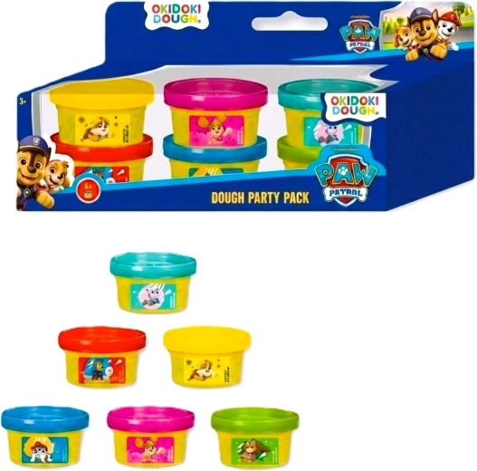 PAW Patrol Modeling Clay, Set of 6 Colors