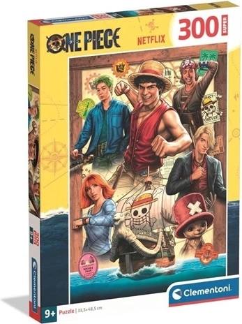 Clementoni pusle One Piece (Netflix) 300 tükki