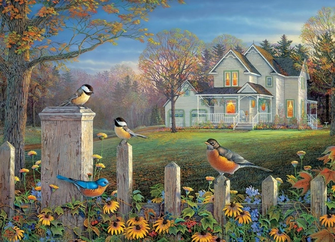 Puzzle COBBLE HILL Õhtused linnud – 1000 tükki