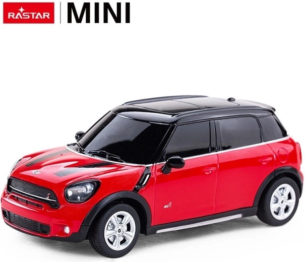 Rastar Mini Cooper S Countryman RC car 1:24 red - 1 piece