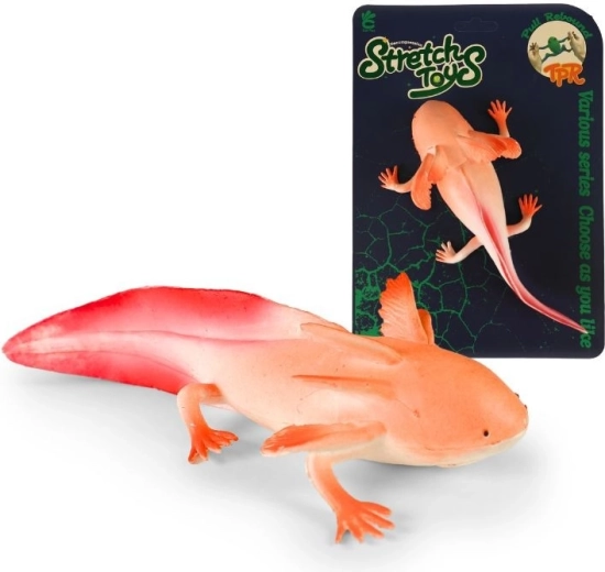 Kummist aksolotl 19 cm