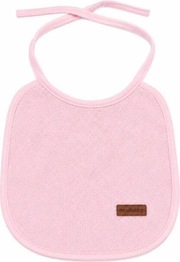 New Baby laste froteepõll PVC voodriga roosa - 1 tk