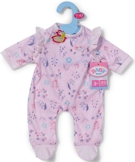 BABY born sipupüksid „Aasaniidu lilled“ nukule 43 cm