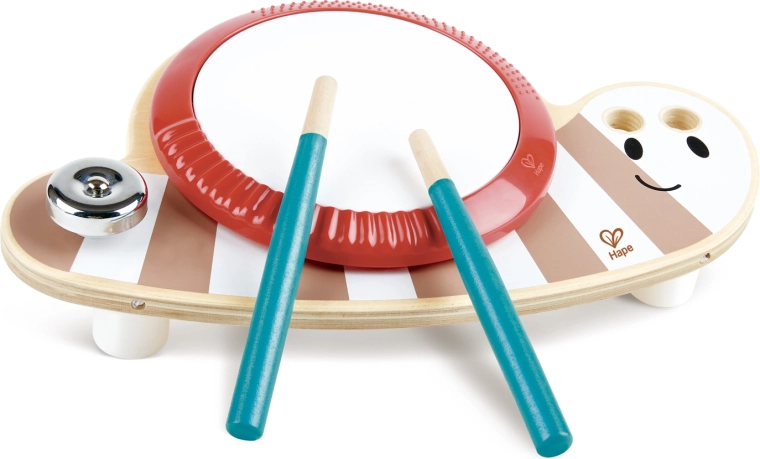 Hape Children's Snail Drum