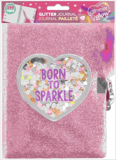 Sädelev päevik Born to sparkle – 1 tk