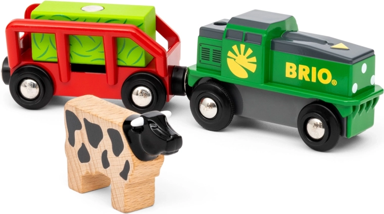 BRIO Battery-Operated Farm Train