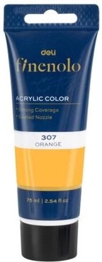 Sinepikollane akrüülvärv 75 ml