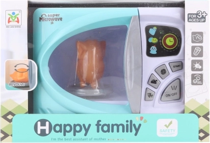 Lastemikrolaineahi patareidega pöörleva taldrikuga