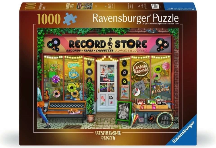 Ravensburgeri pusle Vintage Vinyl, 1000 tükki