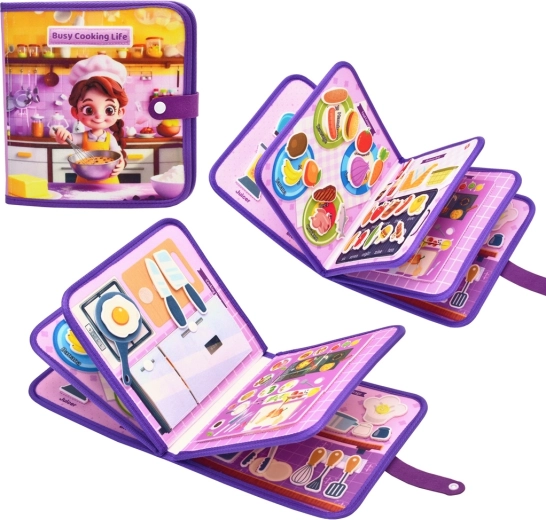 2Kids Toys sensory busy book – cooking