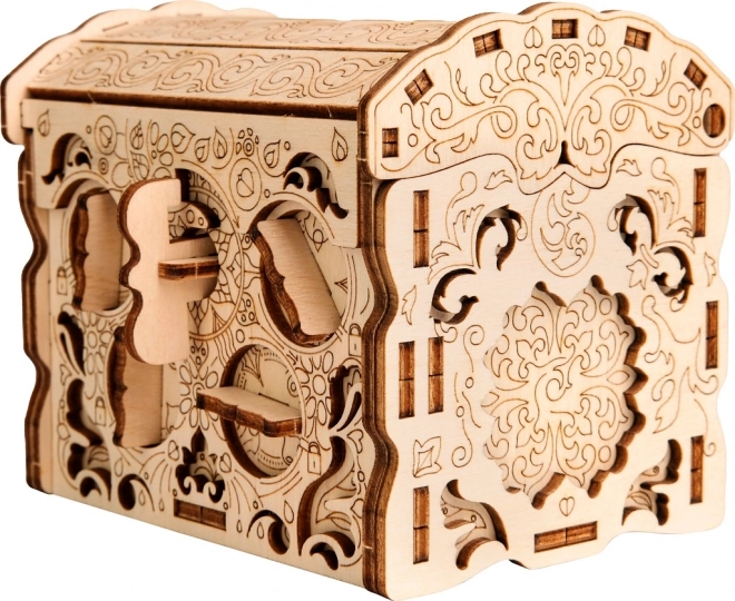 Wooden puzzle box Secret Treasure by EscapeWelt