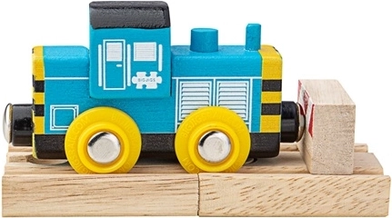 Bigjigs Rail puidust diiselmanöövervedur klass 7