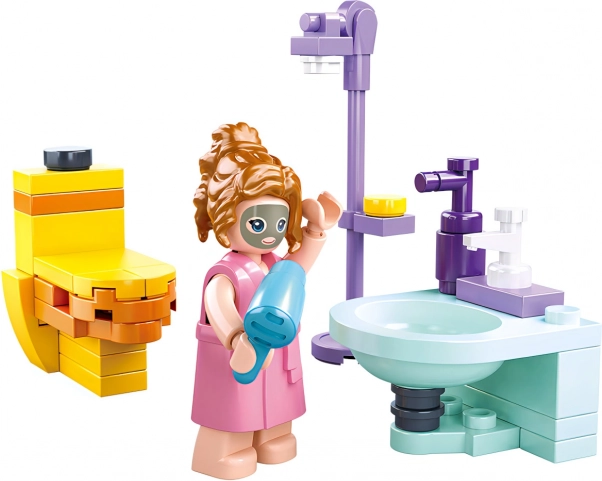 Sluban Girls Dream vannitoa ehituskomplekt