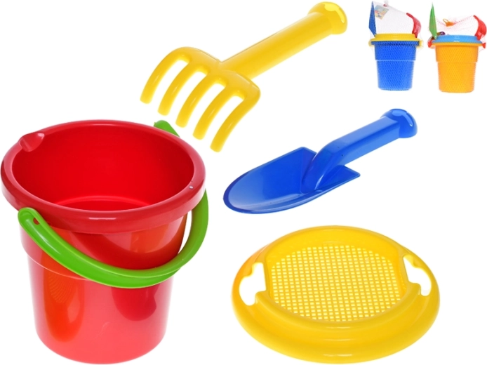 Liivakomplekt ämbriga 18 cm – 4-osaline
