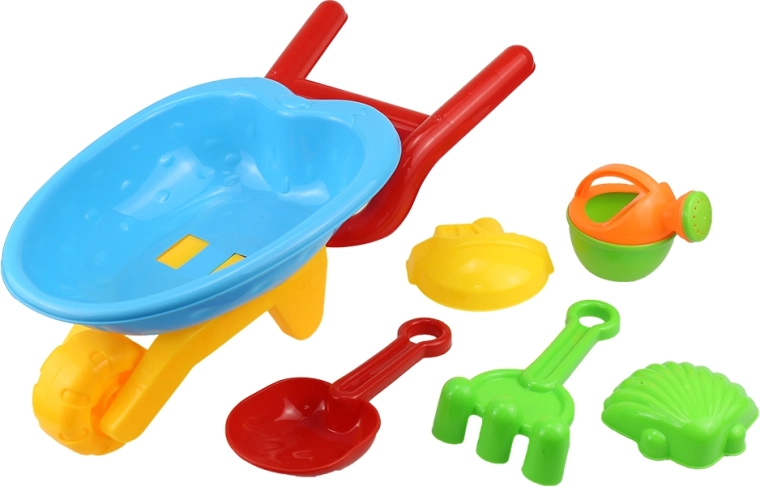Liivavormide komplekt miniatuurses kärus – 5 tk