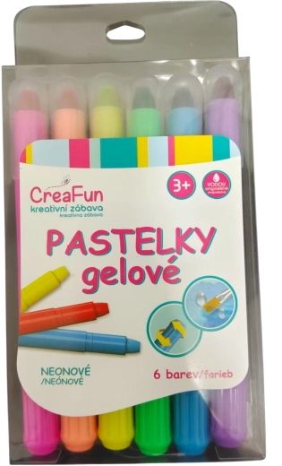 CreaFun neoongeelpliiatsid – 6 tk komplekt