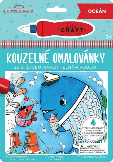 Võluvärviraamat CONCORDE ookean