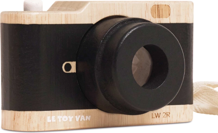 Le Toy Van Wooden Retro Camera with Kaleidoscope