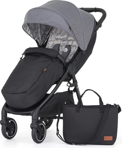 Petite&Mars sportkäru Royal3 Black Ultimate Grey
