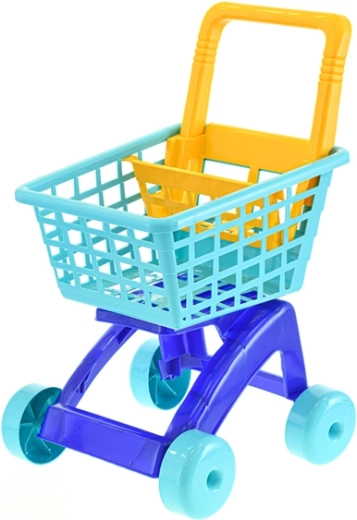 Sinine laste ostukäru 58 cm