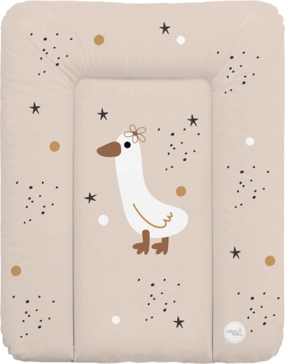 Ceba Baby pehme mähkimisalus kummutile basic star duck 50 × 70 cm