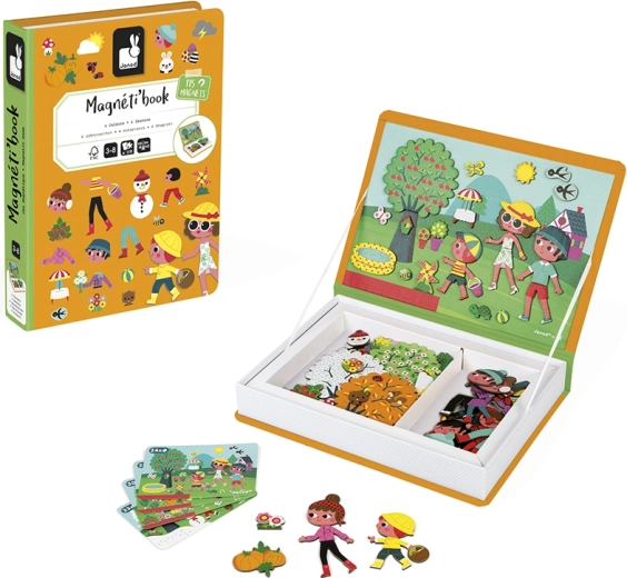 Janod Magnetibook Seasons