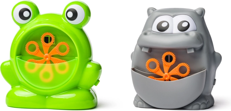 Woobly Boobly automatic bubble machine – frog or hippo
