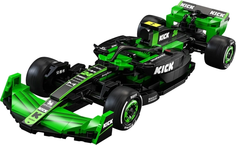 CaDA KICK Sauber F1® Team C44 2024 Green Building Set