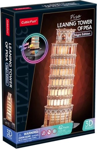 3D LED pusle, öine väljaanne: Pisa torn