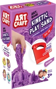 Art Craft kineetiline liiv lilla 500 g