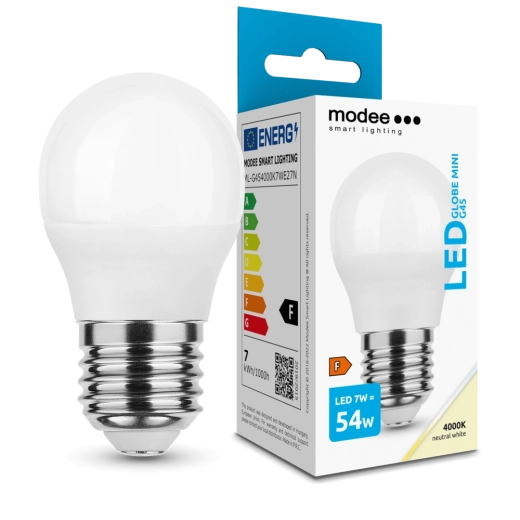 Modee LED Bulb G45 7 W E27, 700 lm, neutral white